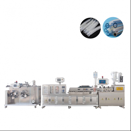 Single Screw Endotrscheal Tube û Înfuzyonê Tube Extrusion Line